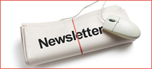 Cadastro de Newsletter
